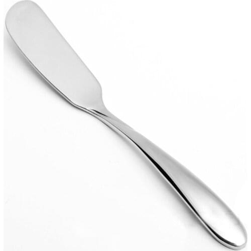 Fashion 15cm Stainless Utensil Cutlery Butter Knife Cheese Dessert Jam Spreader Breakfast Tool New Drop ship