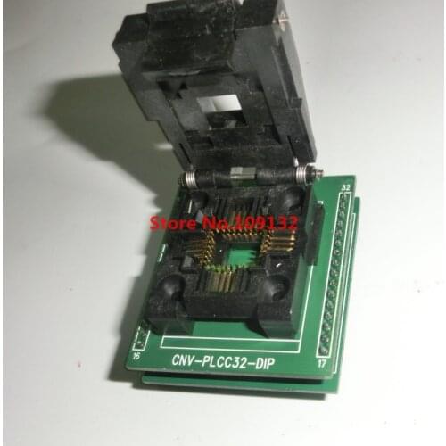 CHIP PROGRAMMER SOCKET PLCC32 to DIP32 SA015A1T NEW ORIGINAL