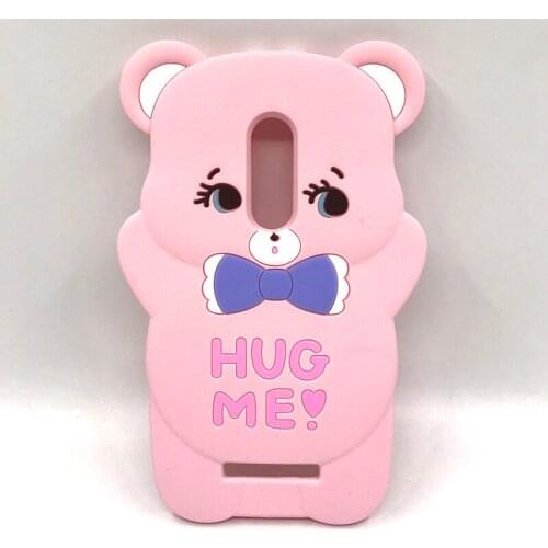 Silicone Case For Xiaomi Redmi 6A A2 Lite Cute 3D Cartoon Bear Cover Phone Case For Xiomi Redmi Note 3 4 4X 5 6 Pro Fundas Coque