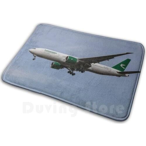 Turkmenistan Boeing 777-22k Carpet Mat Rug Cushion Turkmenistan Turkmenistan Jet Turkmenistan Jet Turkmenistan