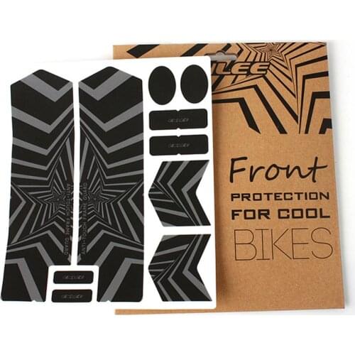 Bicycle Protective Sticker Scratch-Resistant Mountain Bike Frame Front Fork Protective Film Chain Frame Safety Tape Protector