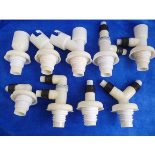 Washing machine floor drain joint water deodorant tee elbow 50 40 pipe dual dual water pipe PVC pipe