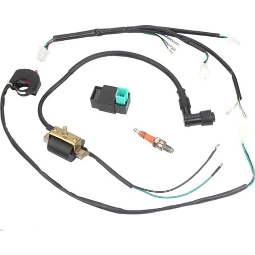 High performance parts 110cc 125cc 140cc Dirt Bike ATV QUAD ELECTRICS Zongshen Lifan CDI Wire Harness Stator Assembly Wiring