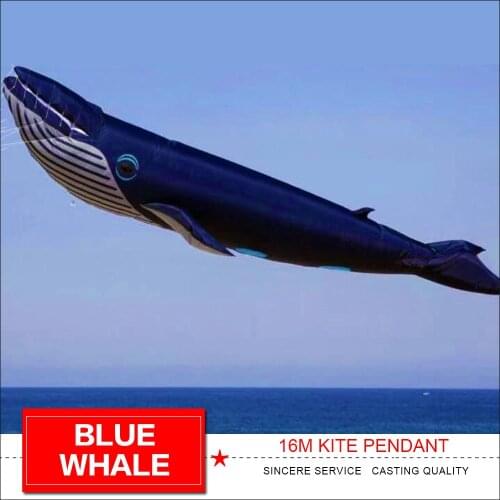 16m Blue whale kite pendant