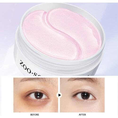 60PCS Seaweed Collagen Eye Care Mask Eye Patches Korean Cosmetics Gentle Moisturizing Anti Wrinkles Eye Sticker Skin Care Sets