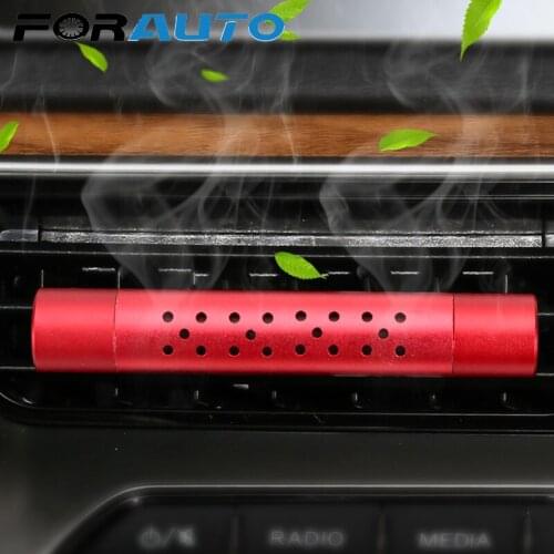 Car Air Freshener Car Outlet Perfume Car Fragrance Air Outlet Aromatherapy Clip With 5 Free Aroma Sticks Solid Perfume Diffuser