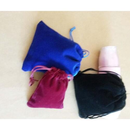 4pcs 7x9 10x12 Color Velvet Bags Jewellery Pouches Gift Bags Wedding Drawstring Bag Woman Jewelry Display Gift Packaging Bag Diy
