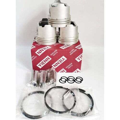 For Isuzu 3LD1 Piston 8-97235-556-0 With Ring Set For Hitachi EX27U EX35U Mini Excavator Diesel Engine Repair Parts