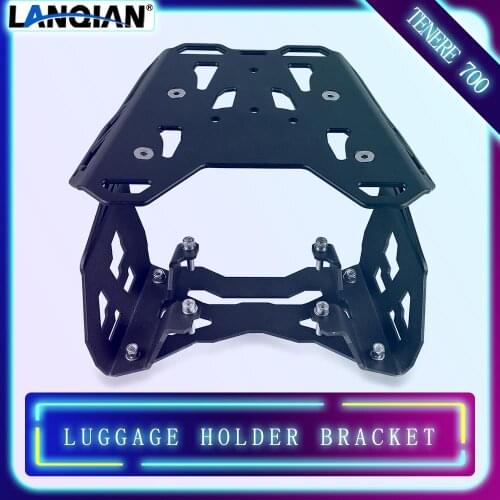 For YAMAHA Tenere 700 T7 T7 Tenere 700 Rally 2019 2020 2021 Aliminum Rear Storage BoxLuggage Holder Bracket luggage rack