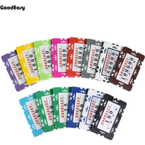 36pcs-200pcs New Square large denomination Poker Chips 32g Clay with Iron Cheap Chips Texas Hold'em Poker Chip Free Shipping