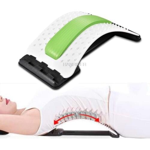 Back Massage Magic Stretcher Fitness Equipment Stretch Relax Mate Stretcher Lumbar Support Spine Pain Relief Chiropractic