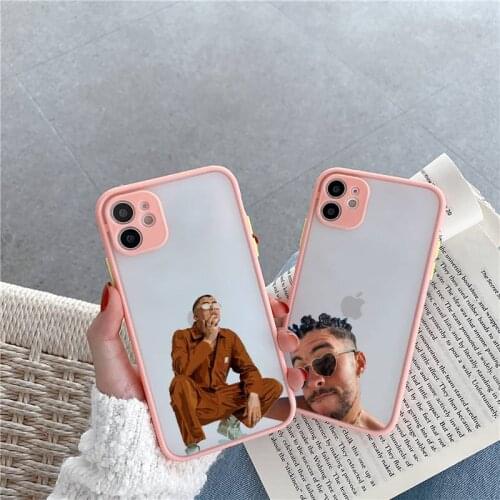 Rapper Bad Bunny Yo Perreo Sola Phone Case matte transparent For iphone 7 8 11 12 plus mini x xs xr pro max cover