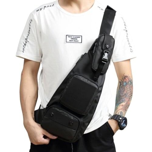Men Waterproof Oxford Military Assault Sling Chest Day Back Pack Crossbody Bag High Quality Shoulder Messenger Travel Bags