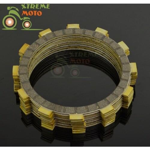 Motorcycle Clutch Disc Friction Plates Set 9pcs for YAMAHA WR250F 2001-2001 WR250F 2004-2014 YZ250F 2001-2015 Dirt bike
