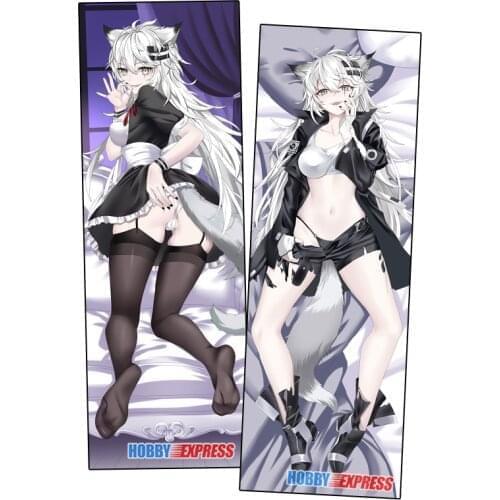 Hobby Express Anime Dakimakura Japanese Otaku Waifu Hugging Body Pillow Cover Lappland Arknights 21443