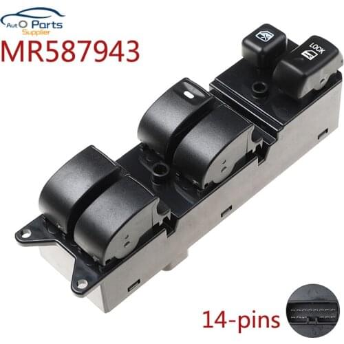 YAOPEI MR587943 WSMT010 Front Left Electric Window Control Switch For Mitsubishi Endeavor Lancer Montero Galant 2004-2009