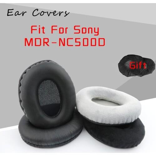 Earpads For Sony MDR-NC500D MDR NC500D Headphone Ear pads Replacement Headset Ear Pad PU Leather Sponge Foam