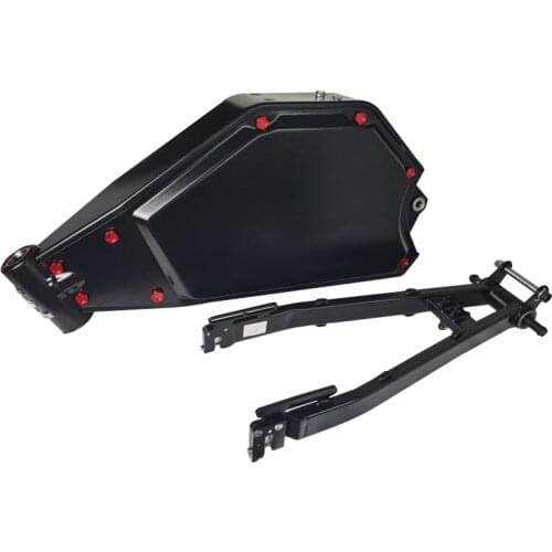 Full suspension eeb enduro ebike frame electric mountain bike frame for 3000w 5000w ebike