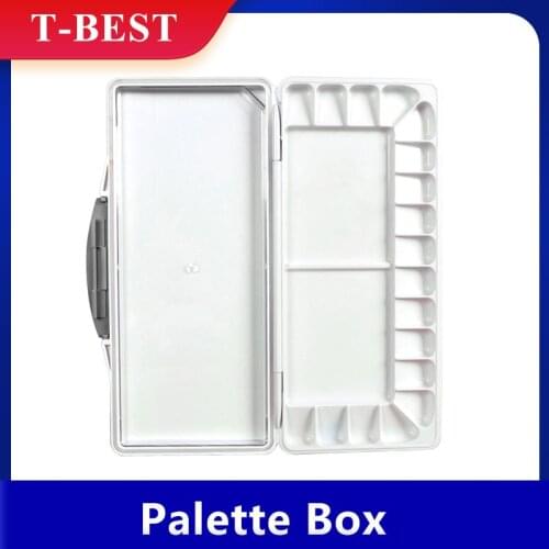Portable Paint Palette Box Folding Paint Tray for Student Beginner Artist Acrylic Oil Art Painting