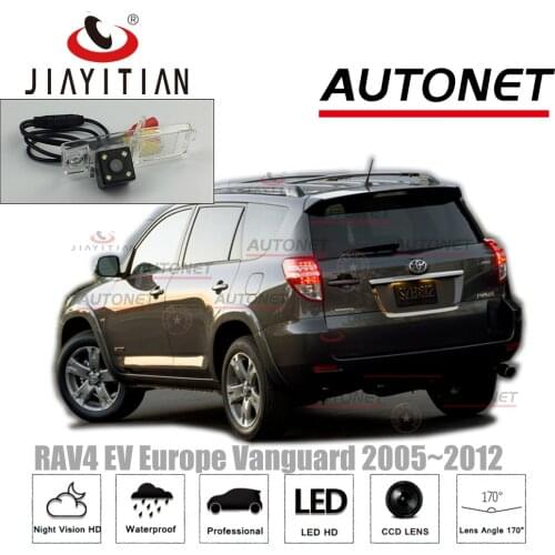 JIAYITIAN rear camera for toyota RAV4 EV Europe Vanguard 2005~2012 XA30 Reverse Camera CCD/Night Vision/license plate camera
