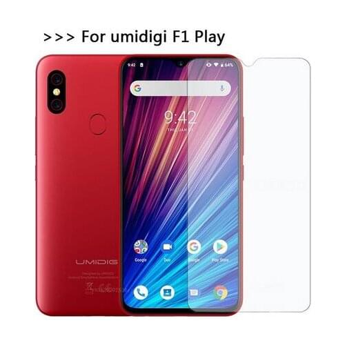Tempered Glass for UMIDIGI F1 PLAY Screen Protector for 9H Hard Explosion Proof Protective Film