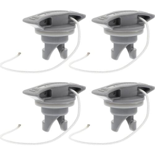 4pcs Kayak Valve Caps Air Valve Covers Inflatable Boat Air Plugs Kayak Parts