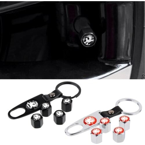 Car Accessories Wheel Tire Valve Stem Caps Rim Cover For Vauxhall VXR8 Adam Cascada Viva Crossland X Astra g Vectra c Insignia