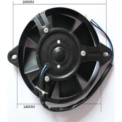 ATVS ATV UTV 4X4 250CC 200CC 150CC 12V fan RADIATOR COOLPNG parts go kart karting quad motorcycle dirt pit bike cooled engine