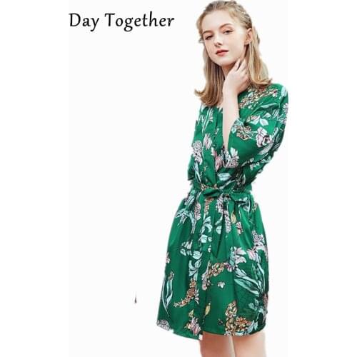 Женские короткие халаты Day Together China At AliExpress
