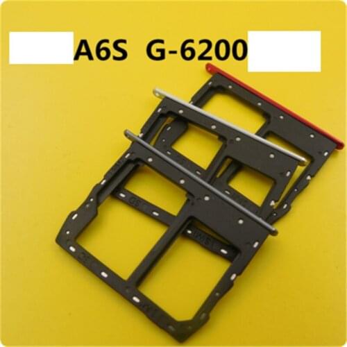 Sim Tray SD Card Holder For Samsung A60S G6200 Original Phone Housing Micro SD Card Adapter Slot