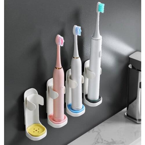 Electric Toothbrush Holder Household Toothbrush Holder Perforated Wall-Mounted Bathroom Adapt 90% Electric Toothbrush Holder