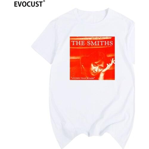 The Smiths Rock Band Meat Is Murder 1985 Morrissey Marr T-shirt Cotton Men T shirt New TEE TSHIRT Womens unisex Fashion