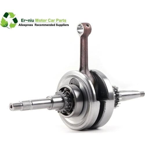 GY6 50cc 60cc 80cc Scooter Crankshaft 16/22T 137qma 139QMB GY6 ENGINE GY6 50cc 80cc Scooter Engine Rebuild Scooter Parts