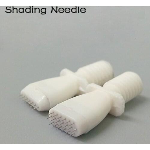 Microblading shading needles 7 pin and 19 pin needle sets fog eyebrow tattoo shading needle