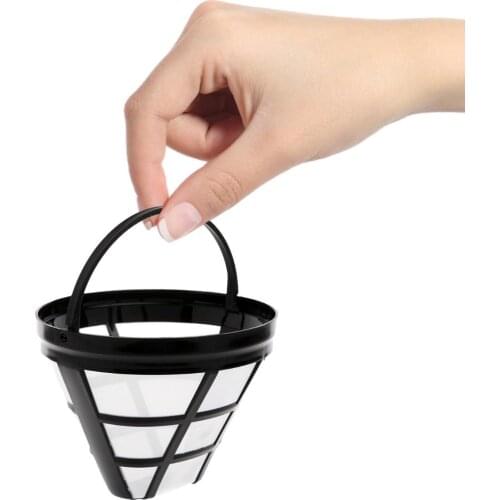 Reusable Coffee Filter Basket Stainless Steel Nylon Holder Mesh Basket Filter Cup Style Strainer Tea Brewer Tool Kitchen 2021