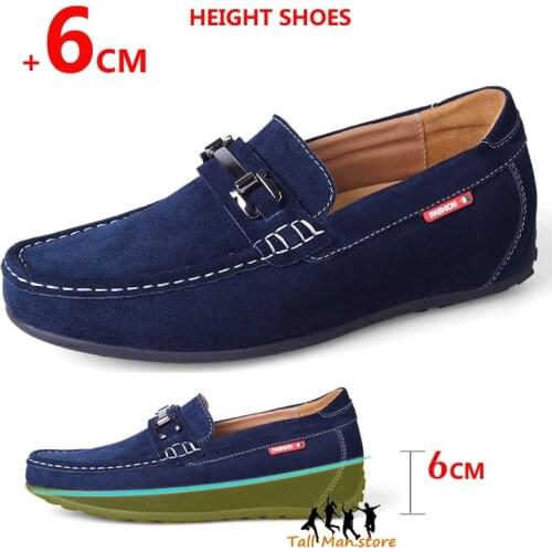 Loafers Men Shoes Heightening Shoes Elevator Shoes Height Increase Shoes for Men Shoes Height Increasing Shoes Drive Shoes