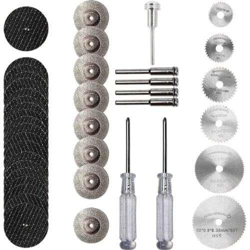 Saw Blade Set Diamond Saw Blade Metal Woodworking Small Circle Cutting Blade Combination Set