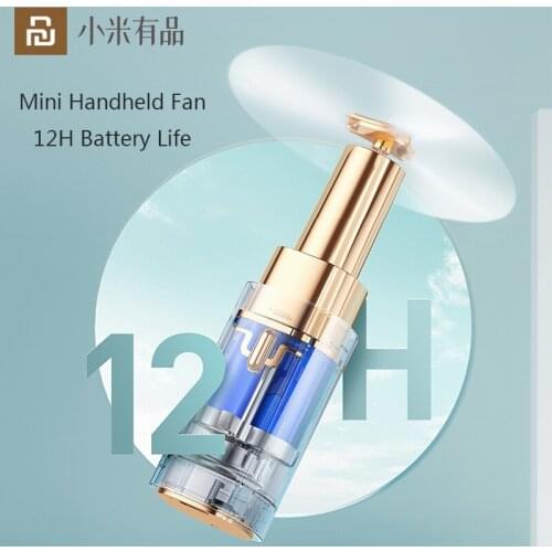 Youpin Mini Fan Foldable Handheld Fans Portable Type C Charging Summer Cooling Fan Small Pocket Air Cooler Low Noise For Travel
