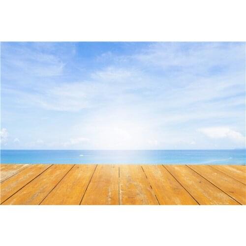 SHENGYONGBAO Vinyl Custom Photography Backdrops Prop Flower Wood Planks Scenery theme Photo Studio Background M191112-01