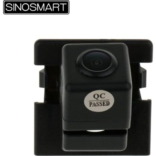 SINOSMART In Stock Car Reversing Parking Camera for Mazda 2 2016 Hatchback (5 Doors) Install in Factory Original Camera Hole