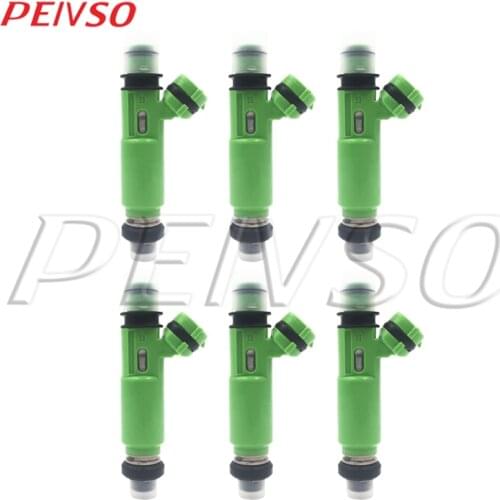 6x 195500-3170 MD332733 fuel injector for Mitsubishi Montero Sport 3.0L V6 1998~2003