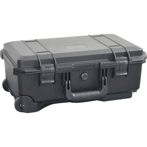 Internal 515*289*185 mm large size high impact engineering PP material traveling tool case for cameras