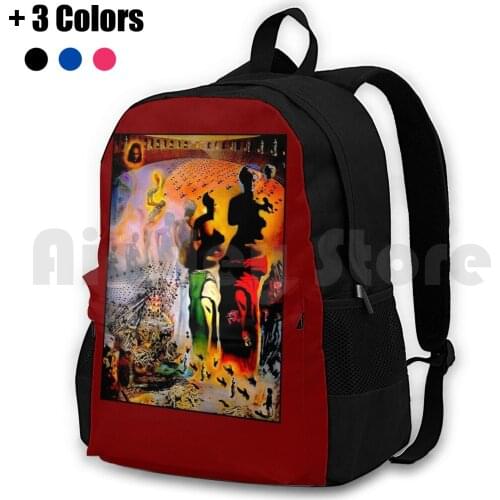 Venus De Milo : Vintage Dali Abstract Surreal Print Outdoor Hiking Backpack Waterproof Camping Travel Venus De Milo Dali