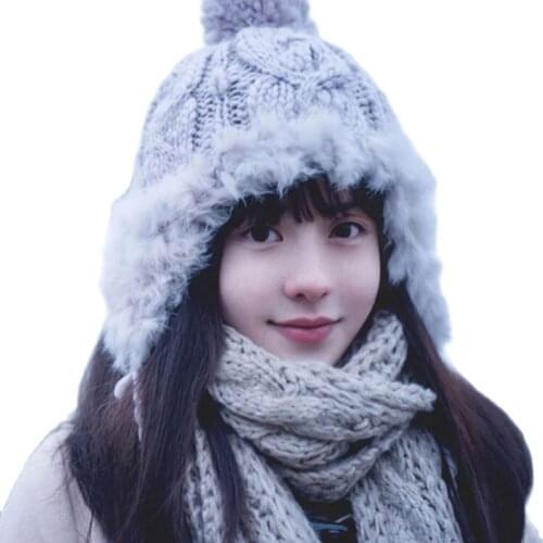 潮冕阁 Women's Knitted Hats