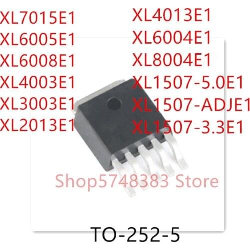 10PCS XL7015E1 XL6005E1 XL6008E1 XL4003E1 XL3003E1 XL2013E1 XL4013E1 XL6004E1 XL8004E1 XL1507-5.0E1 XL1507-ADJE1 XL1507-3.3E1