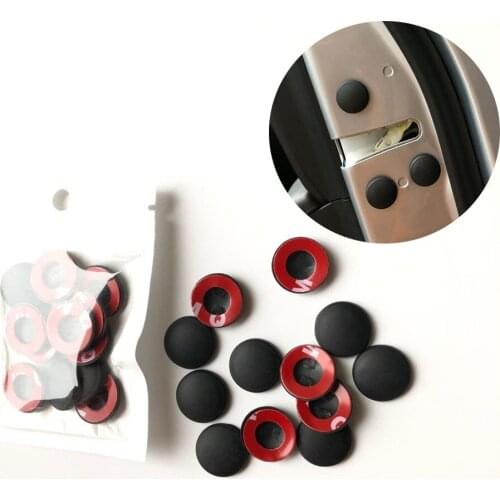 12pcs/Lot Car Door Lock Screw Protector Cover For Honda Brio CLARITY HR-V VEZEL Passport Pilot CR-Z NSX Ridgeline