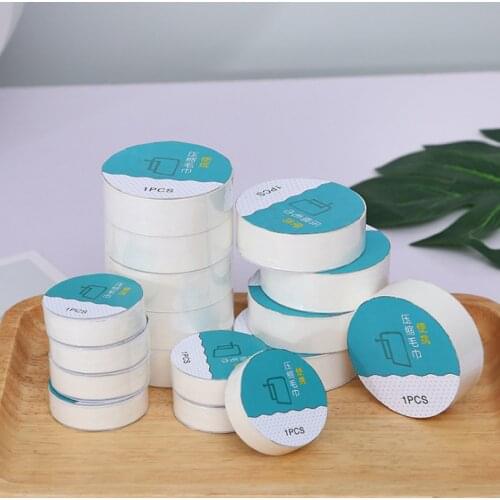 5PCS Disposable Face Bath Towels Compressed Towel Portable Cotton Tissue Cleaning Wipe Outdoor Compressed Travel Hotel Towels