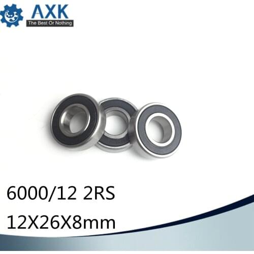 6000/12 2RS Non-standard 12268 Ball Bearings 12*26*8 mm ABEC-1 ( 2 Pcs ) Bearing