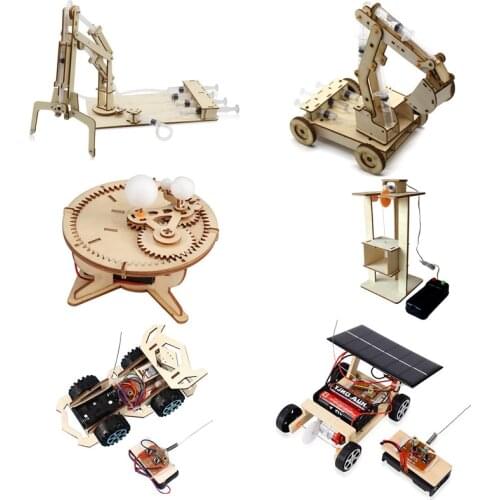 DIY STEM Educational Toys Electronic Assembly Kit for Kids Engineering Circuit Building DIY Science Experiment Projects