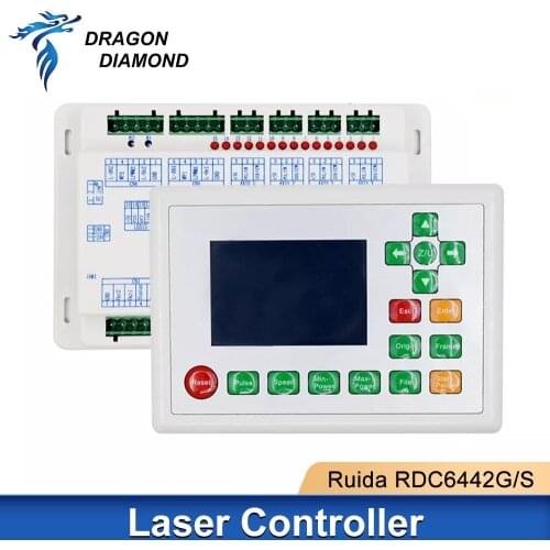 DRAGON DIAMOND Co2 Laser DSP Controller System Ruida RDC6442G/S For Laser Engraver and Cutting Machine High Quality